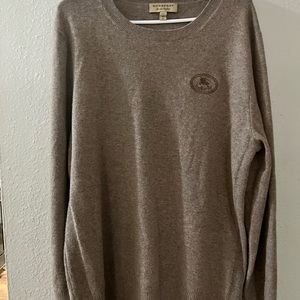 Burberry cashmere sweater size XL